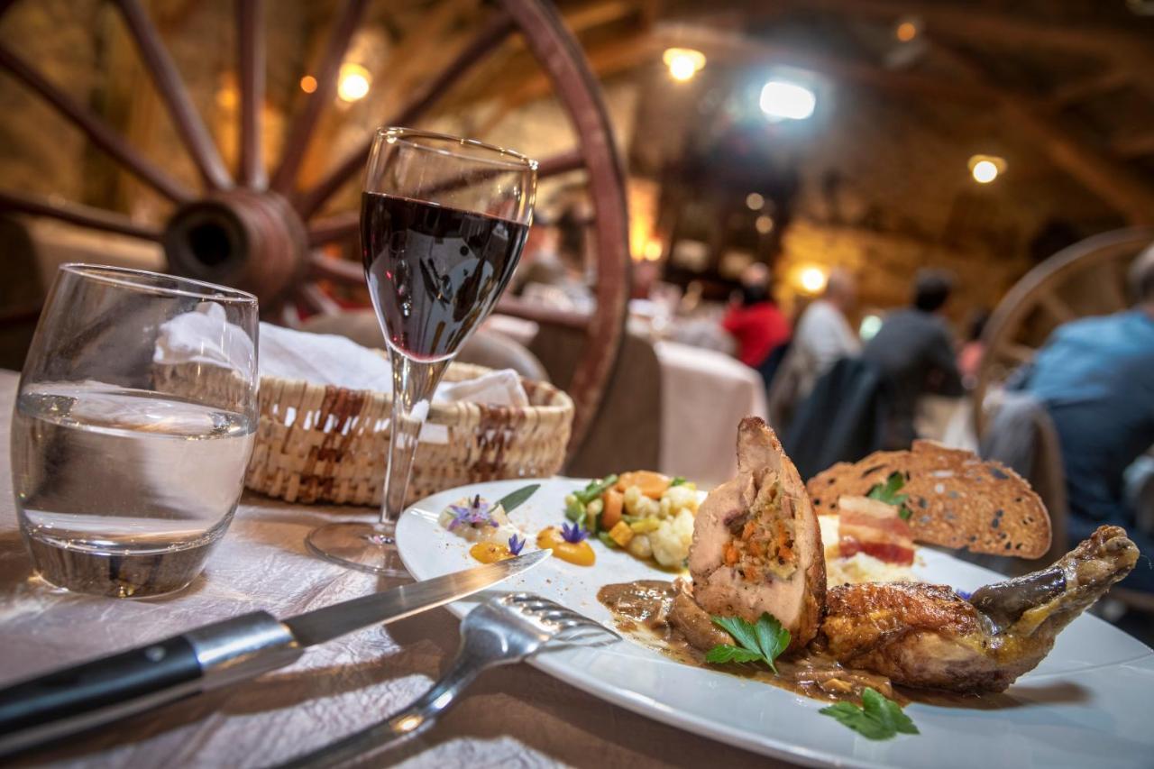 Hotel Restaurant De La Poste Et La Grange Detente, Espace Bien-Etre Chateauneuf-de-Randon Экстерьер фото