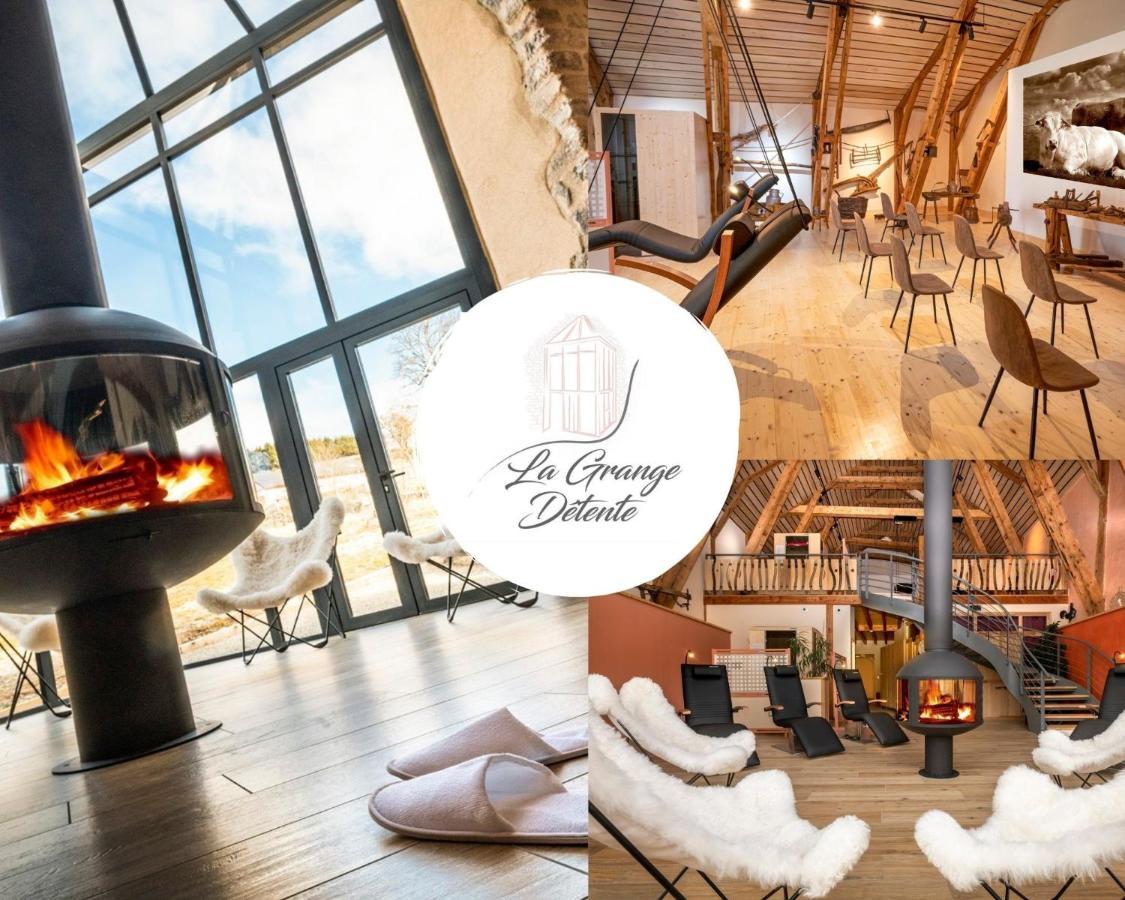 Hotel Restaurant De La Poste Et La Grange Detente, Espace Bien-Etre Chateauneuf-de-Randon Экстерьер фото