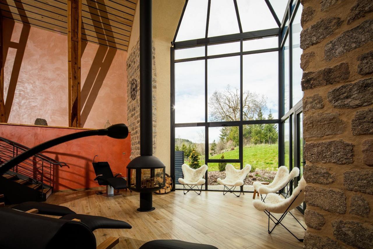 Hotel Restaurant De La Poste Et La Grange Detente, Espace Bien-Etre Chateauneuf-de-Randon Экстерьер фото